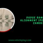 Dodge RAM 1500 Alignment Specs Caster Camber